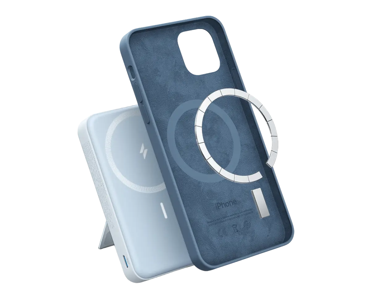 Cubitt Apple iPhone 16 Pro Kablosuz Şarj Kılıfı Seti